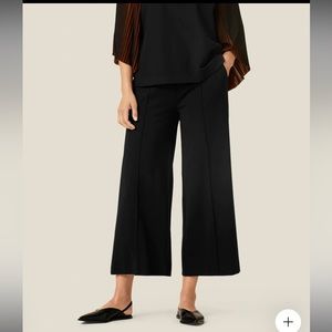 NWOT Masai Copenhagen MaPiana Culotte Cropped Trousers Pants in Black